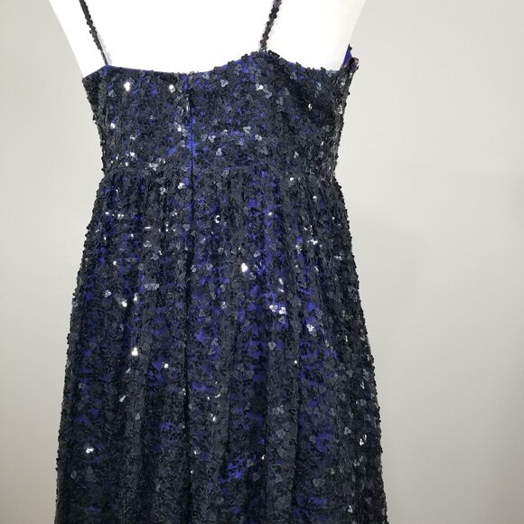 Camielle La Vie Sequin Baby Doll Dress Cocktail Party Wedding Prom Goth Whimsy - Picture 7 of 13